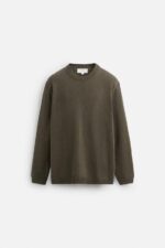 پلیور مردانه زارا COTTON SWEATER