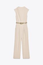 جامپسوت زنانه زارا JUMPSUIT WITH BELT