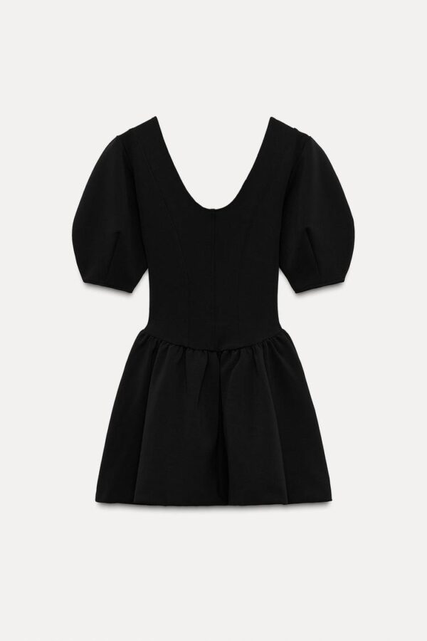 لباس کوتاه زنانه زارا FITTED SKATER DRESS