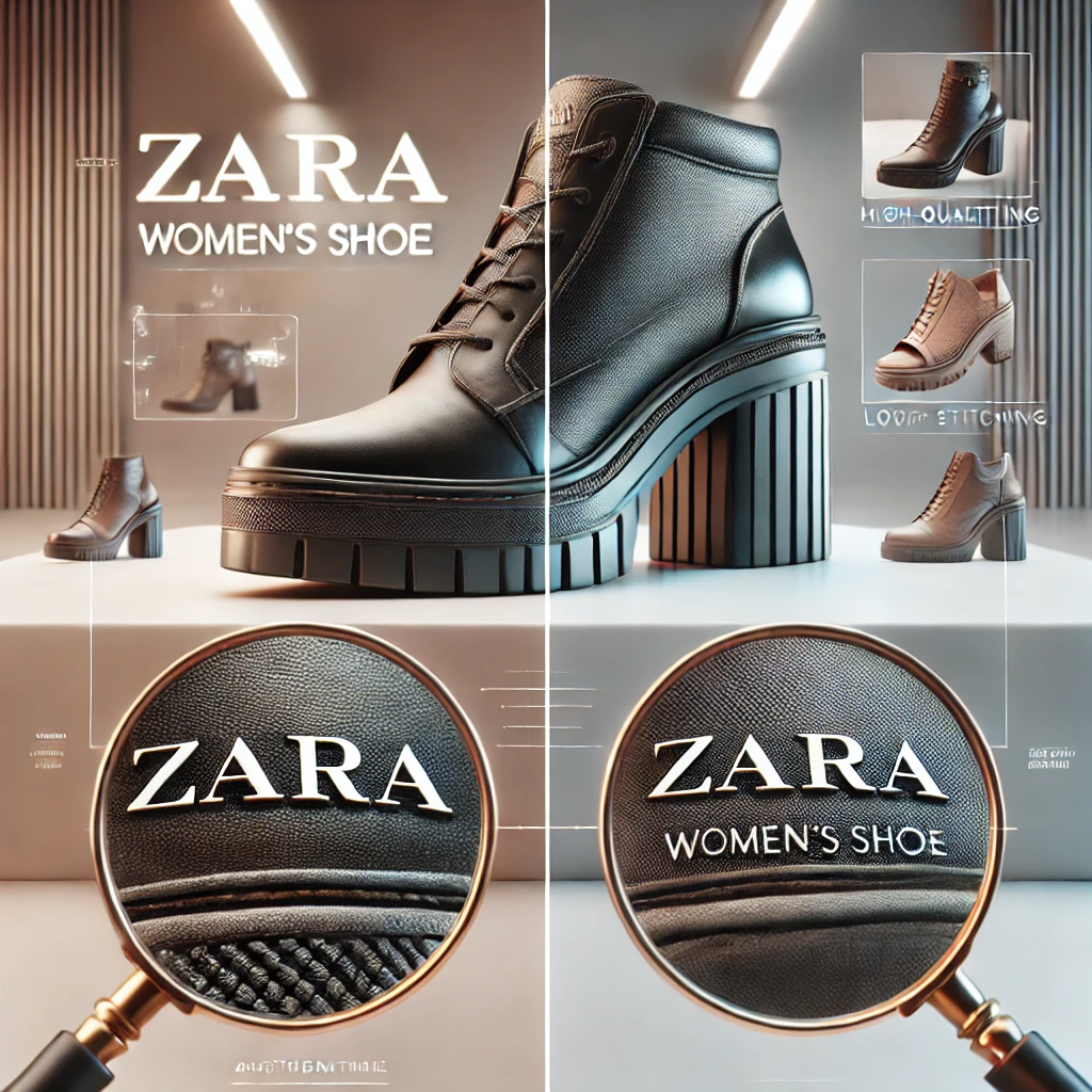 کفش زارا اصل یا تقلبی؟ راهنمای کامل تشخیص کفش اصل زارا