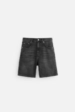 شلوارک مردانه زارا REGULAR FIT DENIM BERMUDA SHORTS