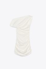 لباس مجلسی زنانه ZW COLLECTION SHORT DRAPED DRESS