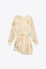 لباس زنانه زارا CROCHET PRINTED DRESS