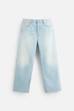 شلوار جین مردانه زارا LIMITED EDITION RELAXED STRAIGHT-LEG JEANS
