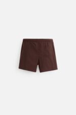 شورتک مردانه زارا BASIC REGULAR SWIMMING TRUNKS