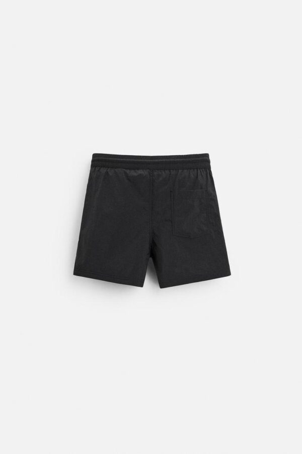 شورتک مردانه زارا BASIC REGULAR SWIMMING TRUNKS