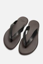 صندل مردانه زارا LIMITED EDITION LEATHER SANDALS