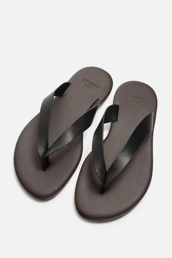 صندل مردانه زارا limited edition leather sandals