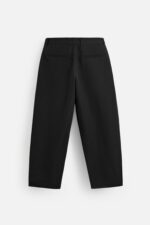 شلوار مردانه زارا COTTON/LINEN PLEATED TROUSERS