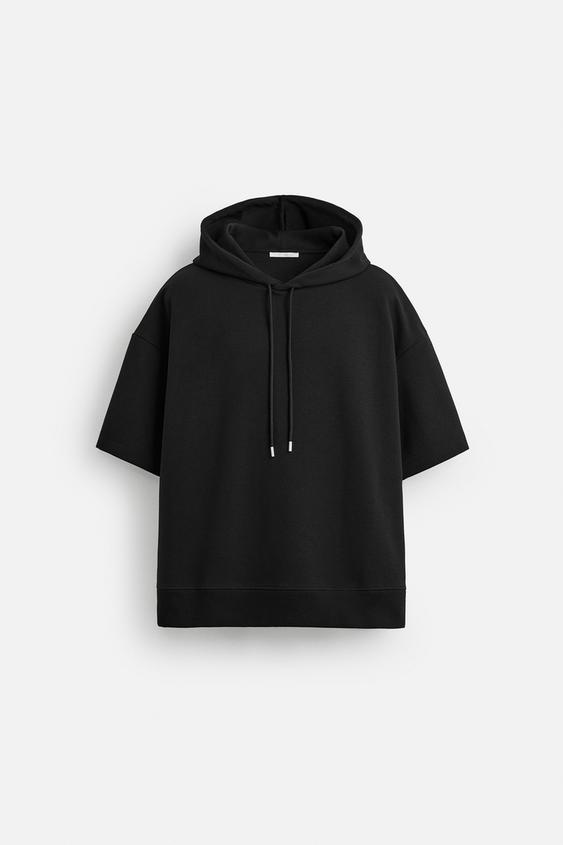 هودی مردانه زارا TECHNICAL HOODIE