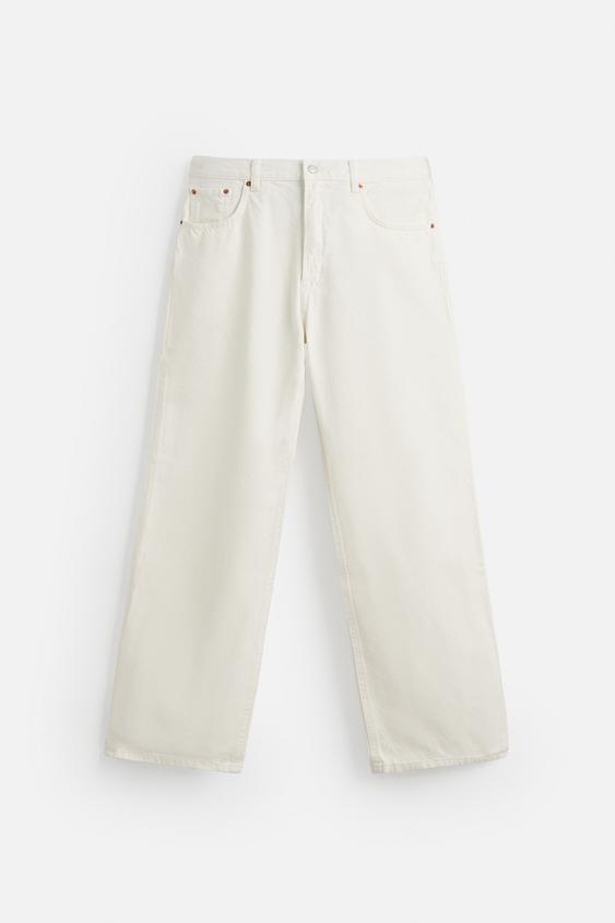 شلوار جین مردانه زارا BAGGY FLARE FIT JEANS