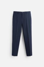 شلوار مردانه زارا CHECK SUIT TROUSERS