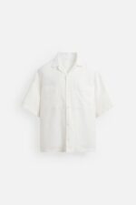 پیراهن لینن مردانه زارا 100% LINEN SHIRT