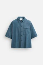 پیراهن مردانه زارا RELAXED FIT DENIM SHIRT