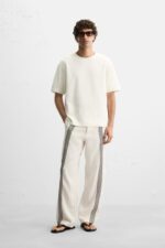 سویشرت مردانه زارا TEXTURED REGULAR FIT SWEATSHIRT