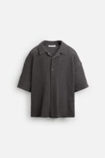 پیراهن مردانه زارا IRREGULAR TEXTURED SHIRT