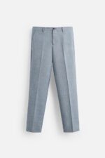 شلوار مردانه زارا TEXTURED SUIT TROUSERS