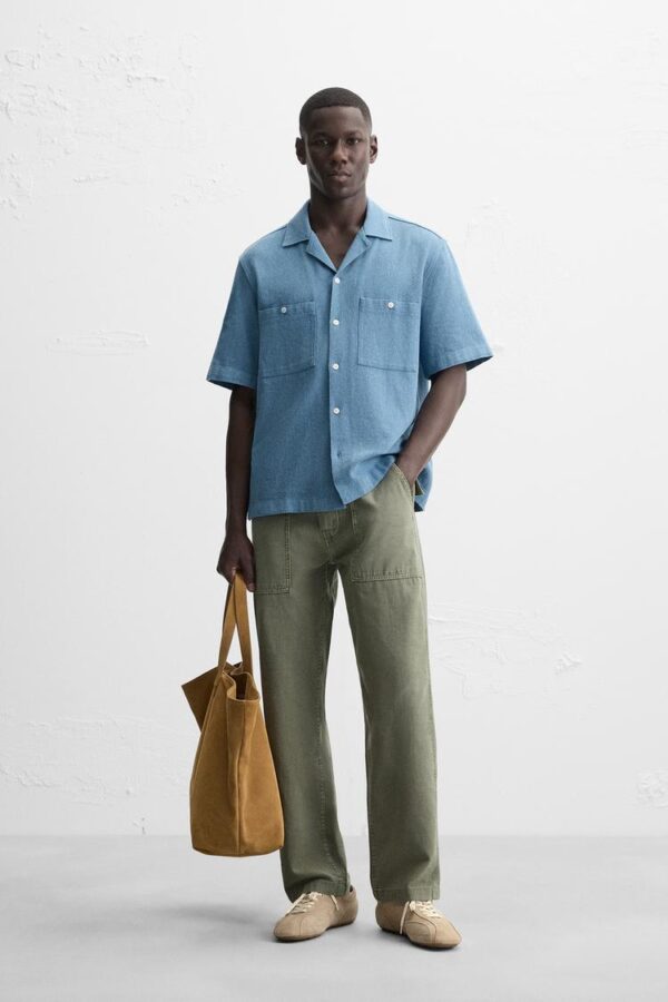 پیراهن مردانه زارا RELAXED FIT SHIRT