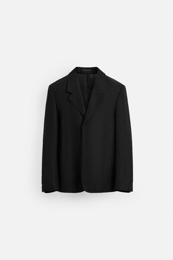 کت لینن مردانه زارا 100% LINEN SUIT BLAZER