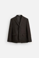 کت لینن مردانه زارا 100% LINEN BLAZER