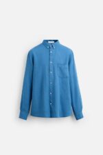 پیراهن لینن مردانه زارا 100% LINEN SHIRT