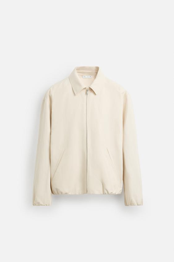 ژاکت مردانه زارا CROPPED FIT JACKET