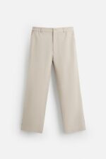 شلوار مردانه زارا STRAIGHT-LEG TROUSERS