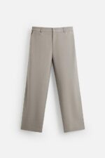 شلوار مردانه زارا STRAIGHT-LEG TROUSERS