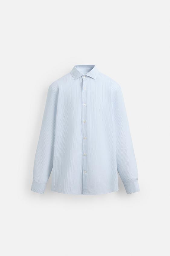 پیراهن مردانه زارا COTTON/LYOCELL SHIRT