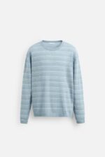 سویشرت لینن مردانه زارا 100% LINEN STRIPED SWEATER