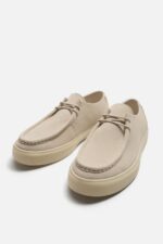 کفش چرم مردانه زارا CASUAL LEATHER SHOES