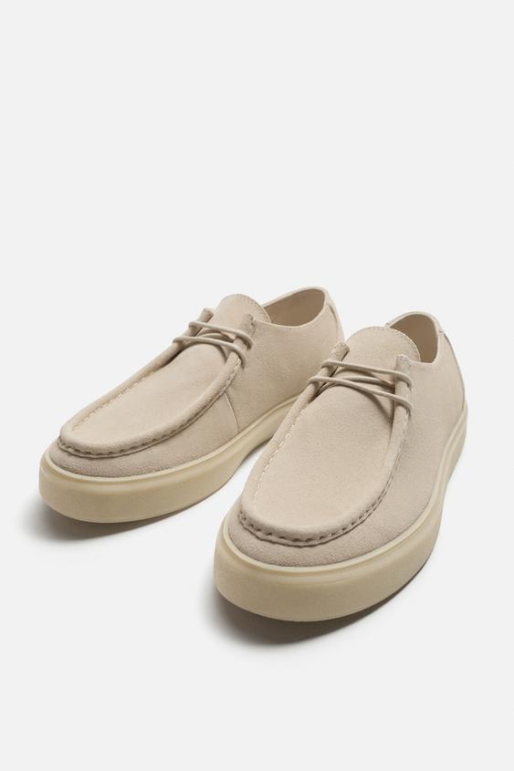 کفش چرم مردانه زارا CASUAL LEATHER SHOES