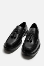 کفش کالج مجلسی مردانه زارا TASSEL DRESS LOAFERS