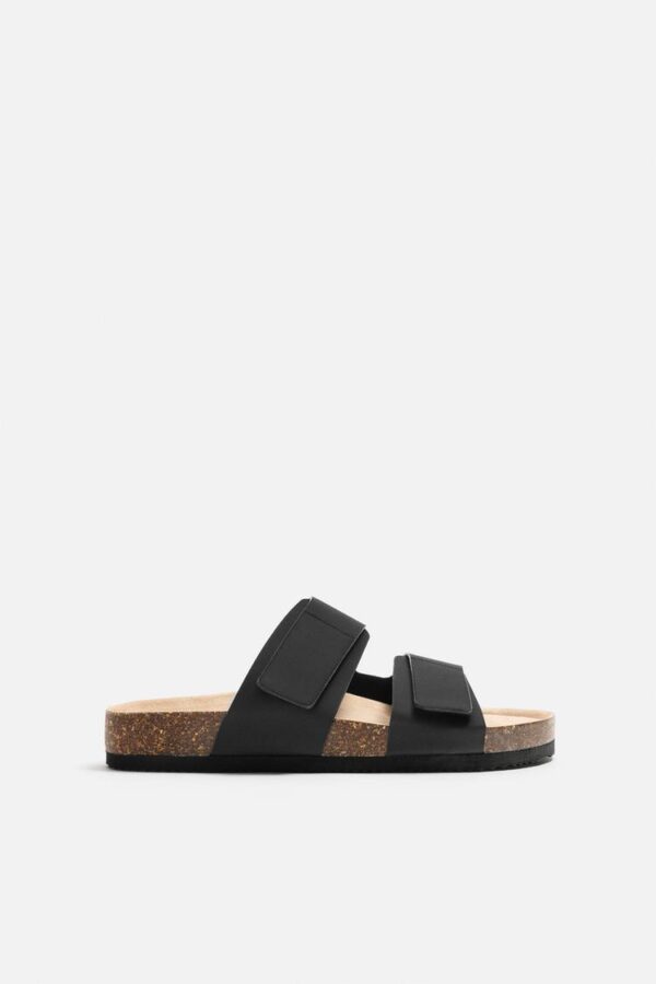 صندل مردانه زارا DOUBLE-STRAP SANDALS