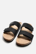 صندل مردانه زارا DOUBLE-STRAP SANDALS