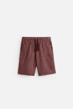 شلوارک مردانه زارا STRIPED JACQUARD BERMUDA SHORTS