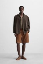 پیراهن مردانه زارا OVERSIZED FIT SHIRT