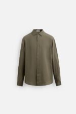 پیراهن مردانه زارا 100% LINEN SHIRT