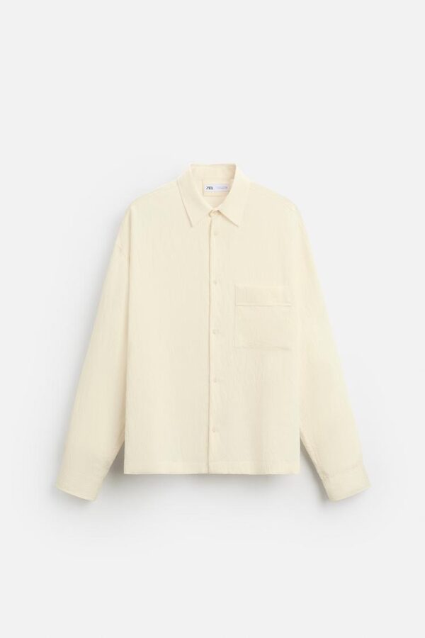 پیراهن مردانه زارا STRIPED TEXTURED SHIRT