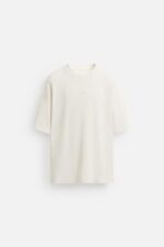 تیشرت مردانه زارا VERTICAL TEXTURE T-SHIRT