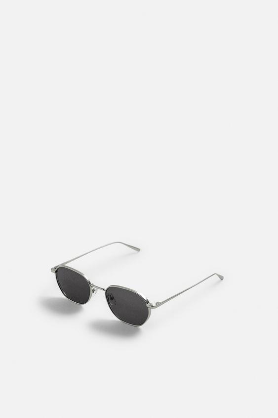 عینک آفتابی مردانه زارا OVAL SUNGLASSES