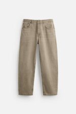 شلوار جین مردانه زارا SLIM FIT STRAIGHT-LEG JEANS