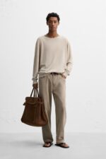 شلوار جین مردانه زارا SLIM FIT STRAIGHT-LEG JEANS