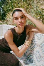 دستبند زنانه زارا LEAF CUFF BRACELET