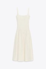 لباس زنانه زارا TEXTURED STRAPPY DRESS