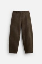 شلوار مردانه زارا STRIPED BALLOON FIT TROUSERS © OTIS KWAME KYE QUAICOE