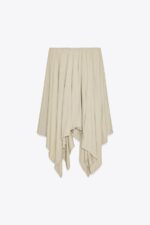 دامن میدی زنانه زارا ASYMMETRIC MIDI SKIRT