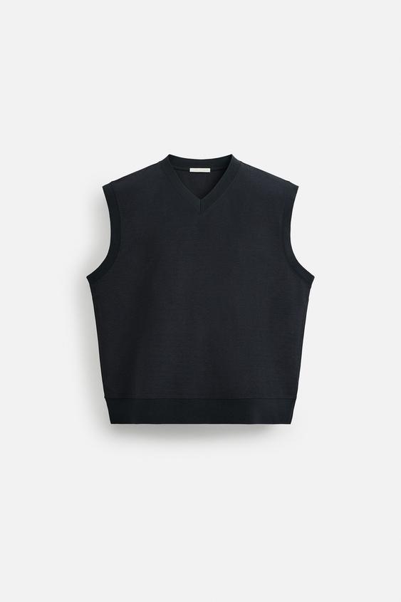 تیشرت مردانه زارا TECHNICAL TANK T-SHIRT