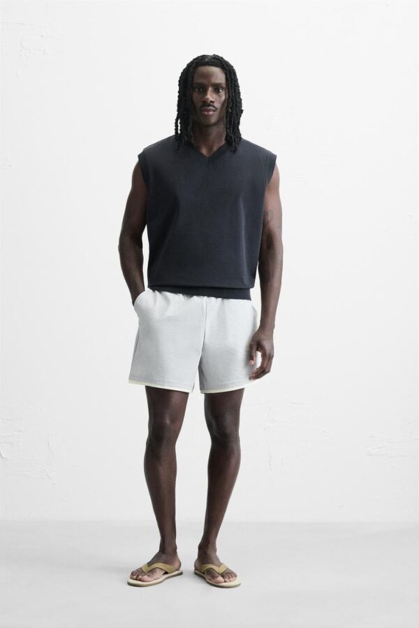 تیشرت مردانه زارا TECHNICAL TANK T-SHIRT