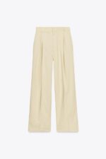 شلوار زنانه زارا ZW COLLECTION WIDE-LEG DARTED TROUSERS